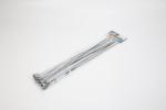 SGS Flat Wide 16.8" Reusable Grilling Kabob Skewers Metal Shish Kabob Sticks