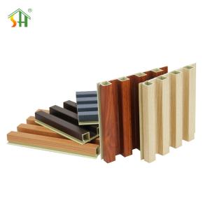 Wholesale Direct Sales High Quality Wholesale Wpc Fluted Wall Panel Impact Resistance Outdoor Wpc Wall Panel from china suppliers