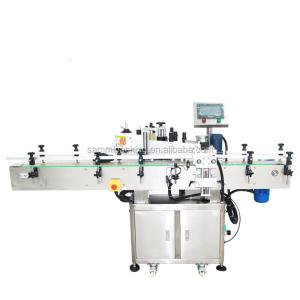 Wholesale Adhesive Sticker Label Applicator Water Ampoule Vial Automatic Round Glass Bottle Labeling Machine from china suppliers