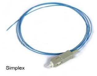 Low Insertion Loss Fiber Optic Pigtail Single Mode , Lc Pigtail Multimode