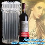 Inflated Wine Bottle Protector Bags, Sleeves Glass Travel Transport, Air Filled