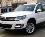 VW Tiguan Volkswagen DRL LED Daytime driving turn signal Fog Lights