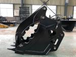 Mechanical Excavator Hydraulic Thumb Bucket Grab Bucket , hydraulic grab bucket