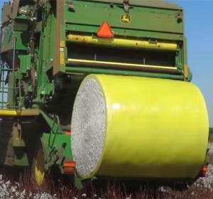 Wholesale Yellow Cotton Packing Bale Wrap Film for Cotton Picker CP690 CP770 Harvester from china suppliers