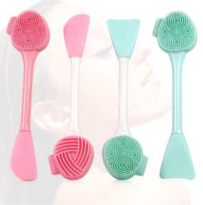 Wholesale Eliminate Puffiness Silicone Face Cleansing Brush Food Grade AS For Massage from china suppliers