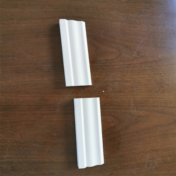White Residential Decorative Casing Moulding 100% Cellular PVC