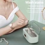 360° Multi Directional Ultrasonic Cleaner Makeup Tools Watch Glasses Jewelry