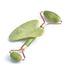 Wholesale Green Xiuyan natural Jade Facial Massage Roller from china suppliers