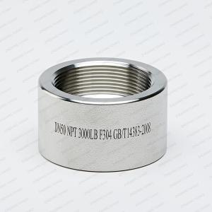 Wholesale Socket Welded Forged Stainless Steel Fittings Ss304 Coupling Welded Pipe Fittings from china suppliers