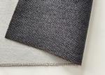 Modern style knitted brushed upholstery linen print fabric for sofa 100%