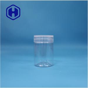 Wholesale Round Shape Transparent Plastic Sweet Candies Sugar Nuts Pepper Dried Food Jar from china suppliers