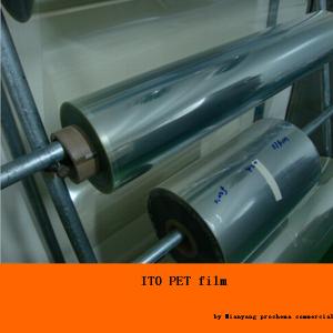 Wholesale 50ohm Transparent conductive ITO PET film EMI shielding film from china suppliers