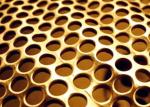 Gauge 3 To 36 Perforated Metal Mesh Copper Brass For Decoration