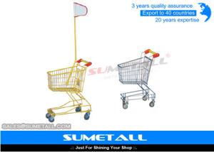 Wholesale Colorful Lightweight Supermarket Shopping Trolley Kids Shopping Cart With Wheels from china suppliers