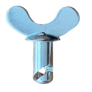 Wholesale Steel Dzus Dome Butterfly Head Buttons Silvery 5/16&quot;x.500&quot; for Sprint Car Grip and Performance from china suppliers