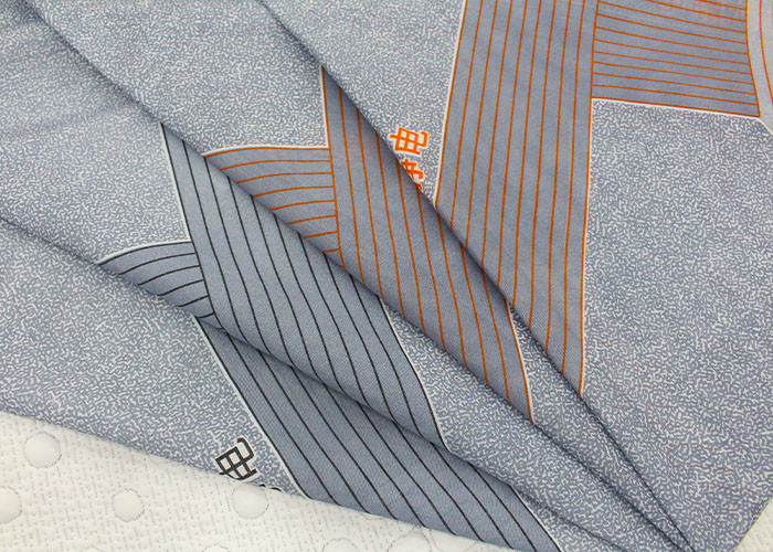 Anti Static Warp Knitted Mattress Fabric Polyester Printed Microfiber Fabric