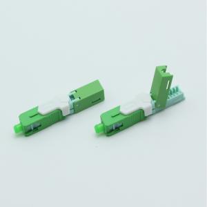 Wholesale SC Ceramic Fast Connector Fiber Optic V Groove For FTTH Drop Cable from china suppliers