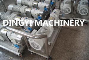 Wholesale Food Grade Sanitary Rotary Lobe Pump , Rotary Gear Pump For Honey Yoghourt from china suppliers