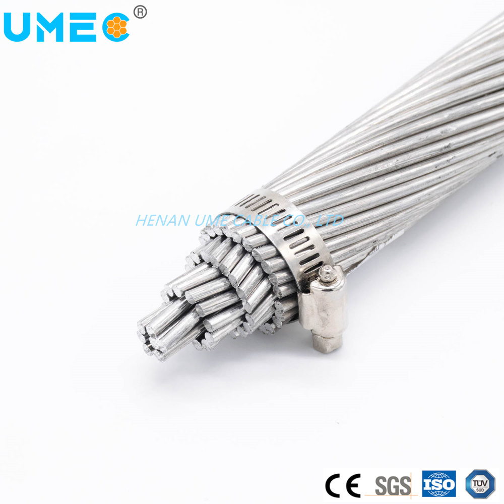 Overhead Power Bare Conductor Aluminum Conductor Steel Reinforced ACSR