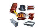 Thermal Insulation Twill/satin/plain Weave Silicone Rubber Coated Fiberglass