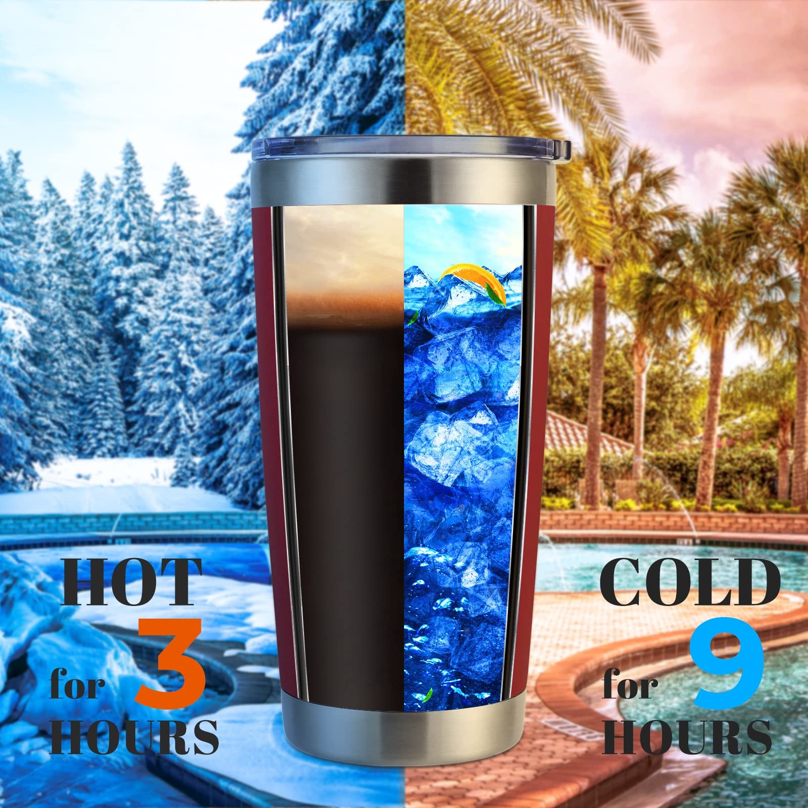 Custom Logo Powder Coated Stainless Steel Tumbler Regular 2025 Wholesale Bulk Custom 20 Oz Powder