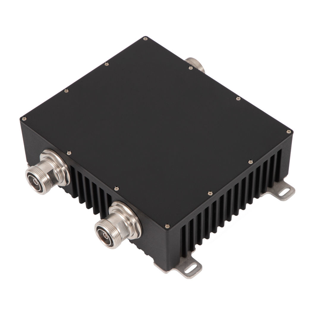 High Isolation 400W 694-3800MHz 4.3-10 Female 4 in 4 out Hybrid Coupler for Ibs Projects