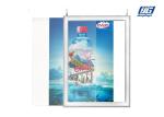 Double - Sided Hanging Picture Frames , Clip Hanging Poster Frame 180° View