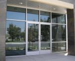 Storefront Glass Door Customized Commercial Tempered Glass Window And Door