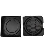 Recyclable PVC Blister Tray OEM Vacuum Black ESD Hardware Plastic Tray