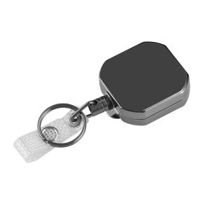 Wholesale Deyi Badge Reel Outdoor Sports Retractable Metal Heavy Duty Badge Holder Belt Clip Key Ring from china suppliers