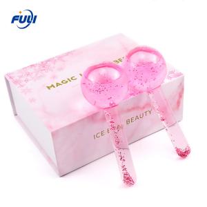 Wholesale customize skin crystal summer skinacare hot cooling ball magic face mini rose gold ice globes from china suppliers