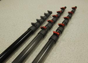 Wholesale 45ft Reach Carbon Fiber Telescopic Pole For Windows Cleaning Strong Clamp from china suppliers