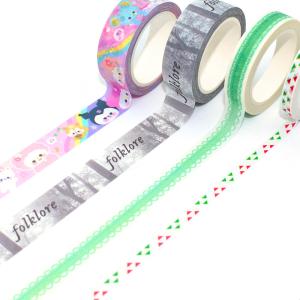 Wholesale Water Resistant Kawaii Japanese Washi Paper Masking Tape Printed Masking Tape from china suppliers