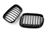 Gloss Matt ABS Black Plastic Car Hood Front Kidney Grill