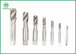 High Speed Spiral Flute Machine Tap , Blind Holes Thread Cutting Taps