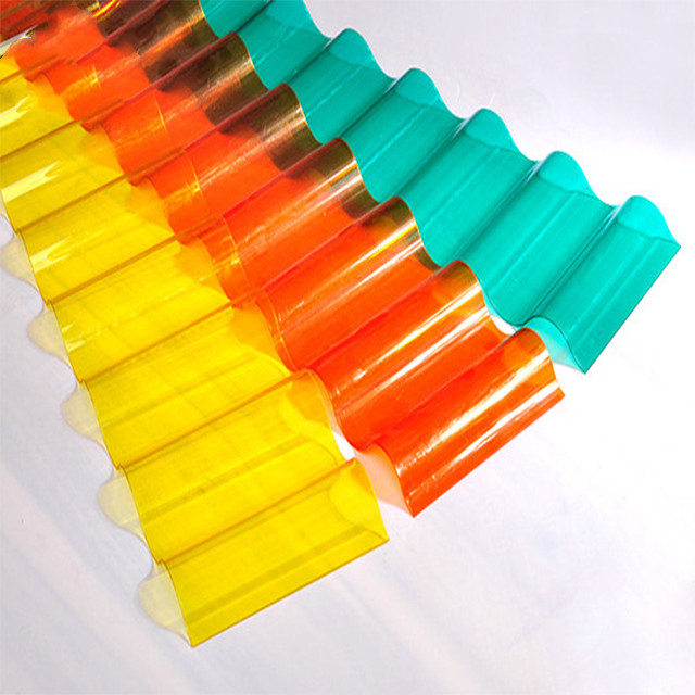 Greenhouse Width 930mm 1mm PC Plastic Board Endurance Plate With Scratch Solution