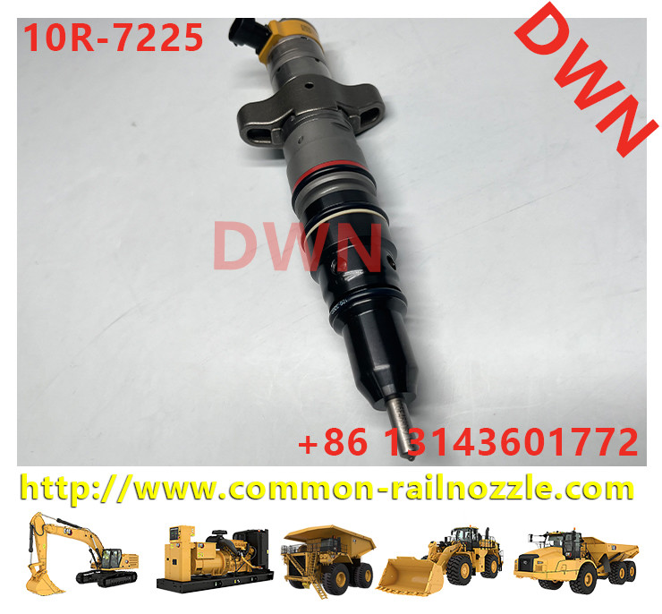 10R7225 Diesel excavator engine parts common rail injector 263-8218 295-1411 268-1835