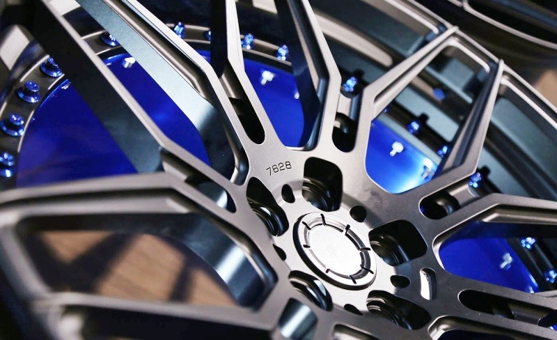 Blue Brush 2pc 3Pc forged wheel 18 inch Alloy Cars 19 step lip 5X108 5x112 Car Alloy Wheels Rim