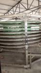 Stainless Steel Frame/ Food Grade Plastic Net Belt/Spiral Cooling Tower for Food