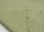 stock 32s hoodie fabric CVC fish scale stretch knitted small wool ring fabric