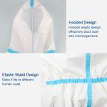 Anti Static Medical Protective Clothing , Waterproof Medical Protective Coverall