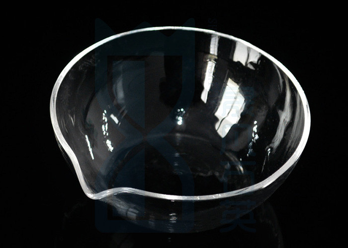 99.99% Sio2 Clear Lab 1850℃ Quartz Glass Evaporate