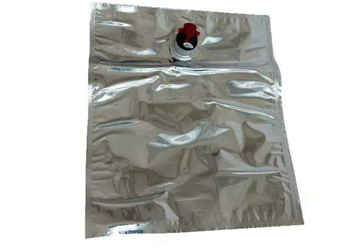Wine / Juice / Drinking Water Aseptic Bag In Box , BIB Bags With Vitop Tap