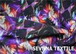 Print 2 Way Stretch Nylon Lycra Fabric Warp Knit Gauge 32 For Junior Swimwear