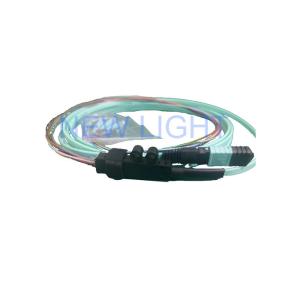 Wholesale 8F MPO To LC Cable MM female 50/125um PVC 3.0mm mpo 24 fiber cable from china suppliers
