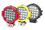 63W 7" Spot LED Work Light 6000K Driving for ATV Jeep Wrangler Car SUV Offroad