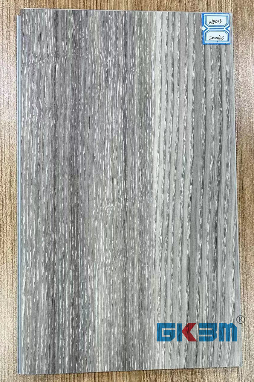 LS-W8013 Walnut Stain Resistance SPC Flooring Plank Anti Biosis Waterproof