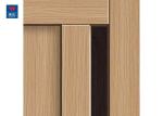 Decoration Line Modern Room Design Interior WPC Eco friendly wooden Doors With