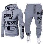 Fashionable Design Outdoor Sport Men Sportswear Tracksuit 2 Piece Set Hoodie