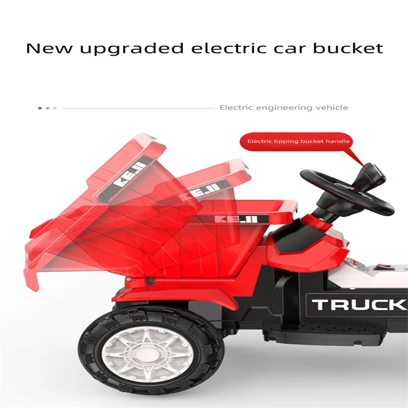 Unisex 2023 With music 6v Ride On electric Tractor big Toys Car for kids Gender Unisex
